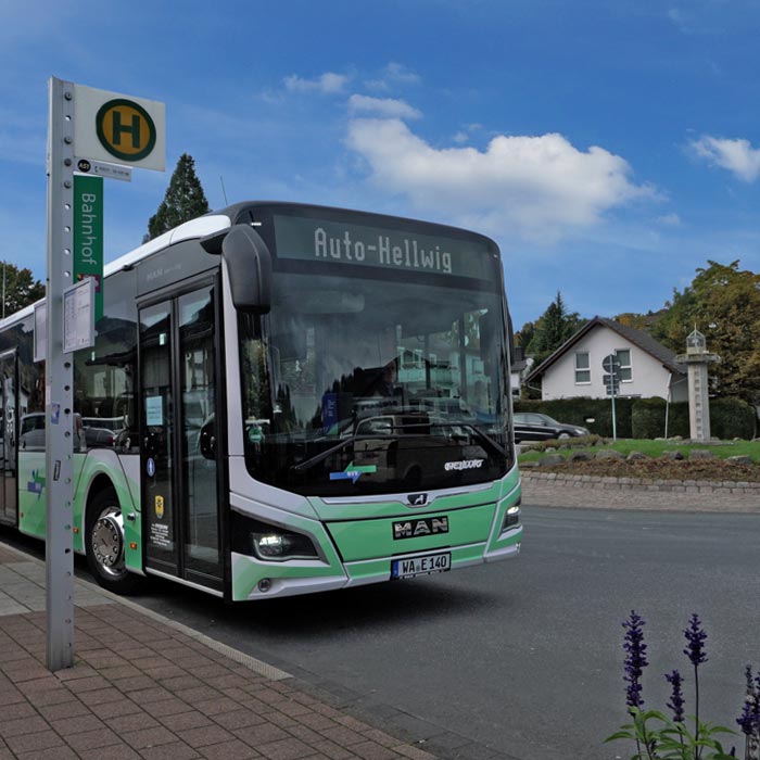 Nahverkehr mit Hellwig Reisen