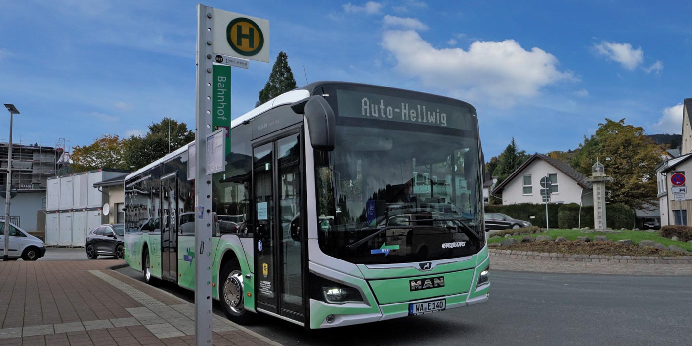 Nahverkehr in Willingen mit Hellwig Reisen